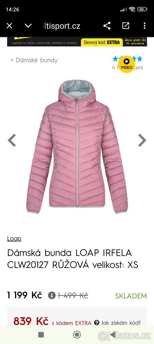 Dámská bunda Loap vel.L. - 6