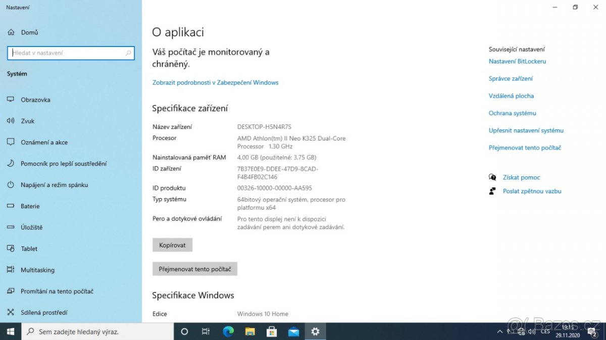 Lenovo U165- díly - 6