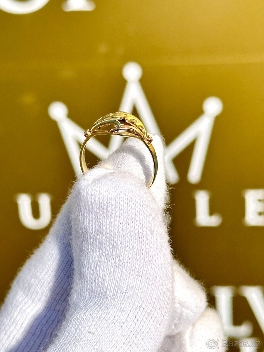 Zlatý prsten 2,34g - 6