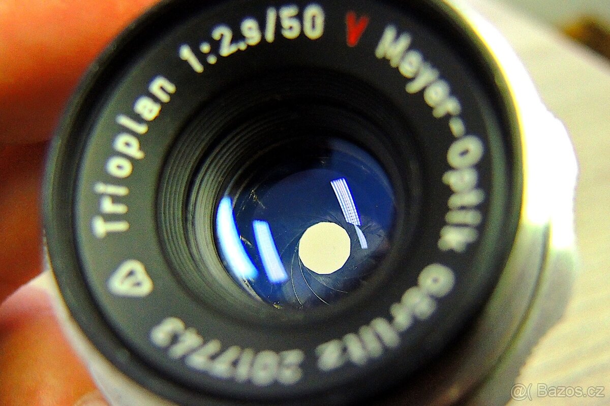 Legendární objektiv Meyer Optik Trioplan 2.9/50 s M42 - 6