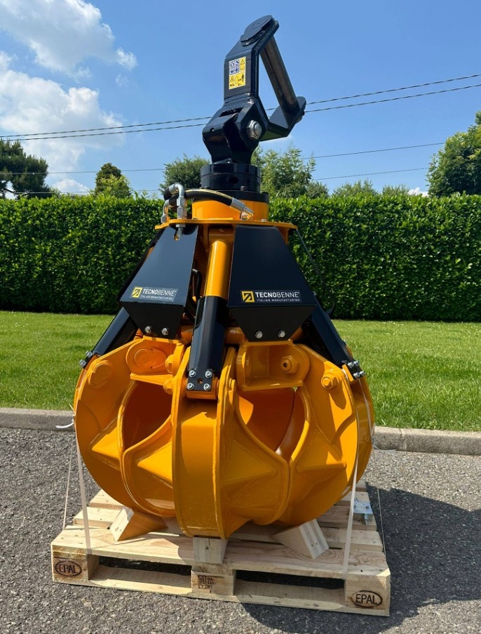 Polypový drapák do kovošrotu pro jeřáby FUCHS a jiné - 6