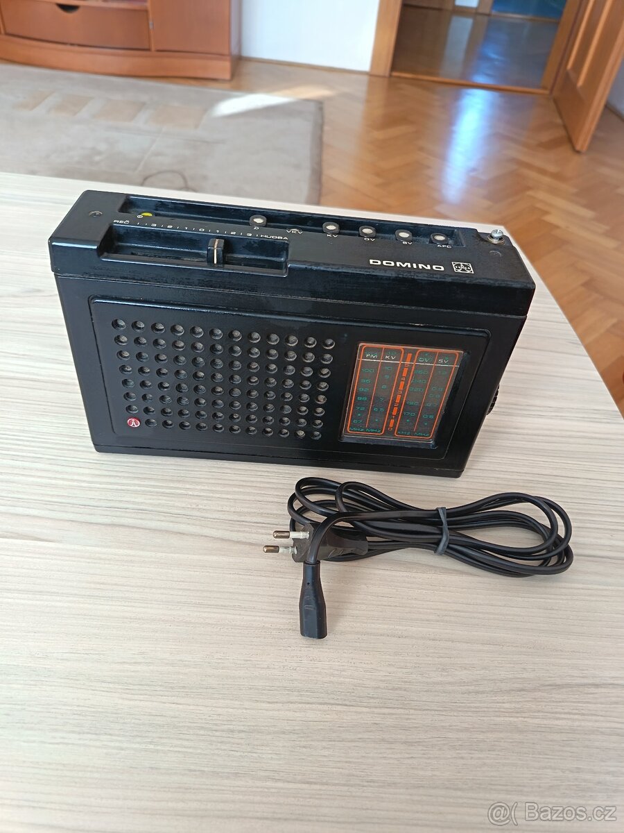 Historické tranzistorové rádio Tesla DOMINO - 6