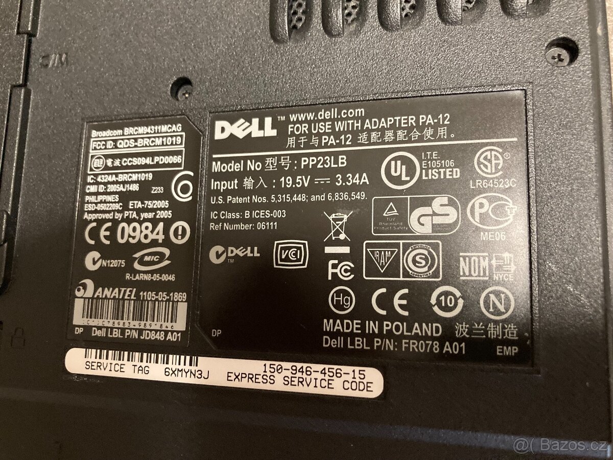 Dell VOSTRO 1000, PP23LB - 6