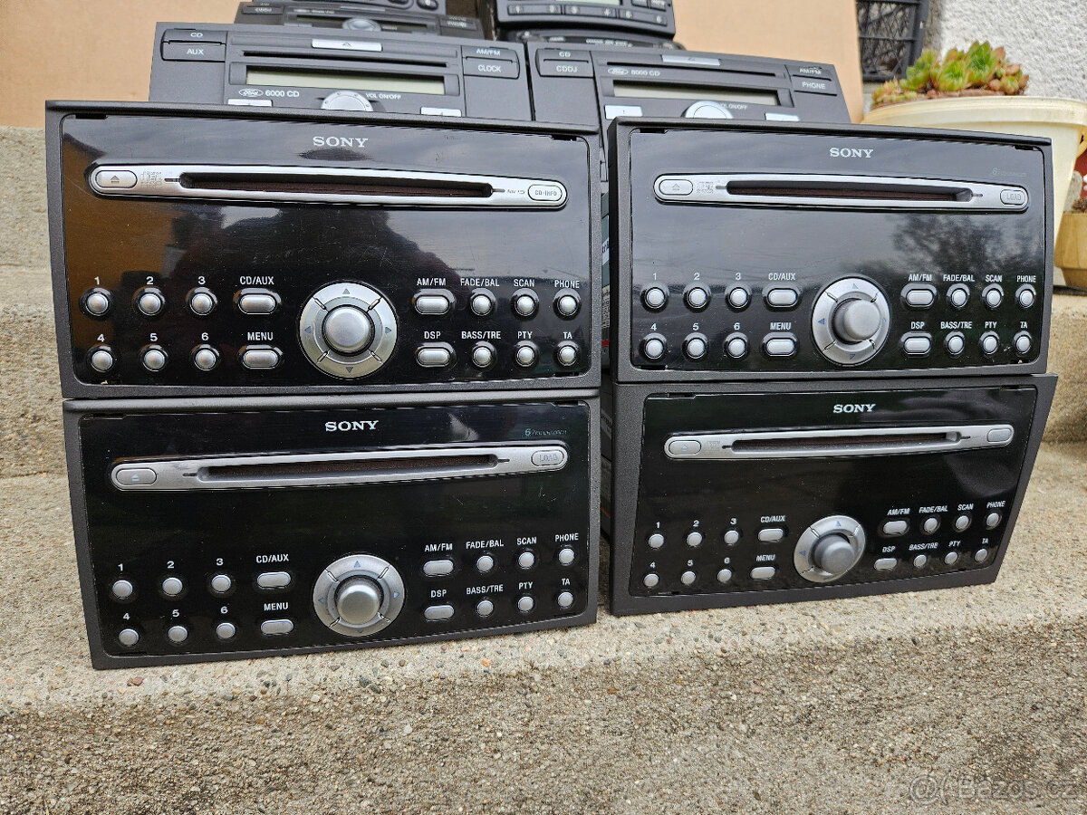 Ford autorádia originál RDS - 6