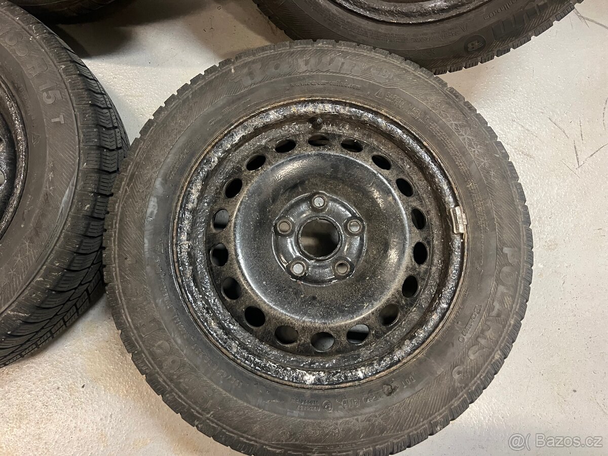 195/65R15 zimní sada škoda octavia III 5x112 6x15 ET43 - 6