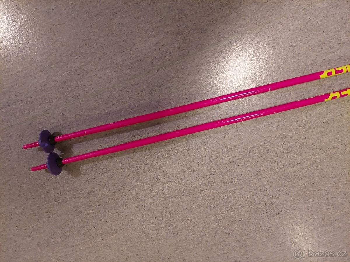 Dětské sjezdové hůlky LEKI 105 cm dívčí - 6