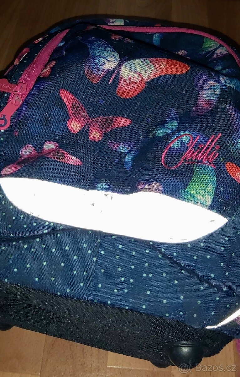 Dívčí školní batoh TOPGAL,vhodný od 2.-5. třídy,pevná záda. - 6