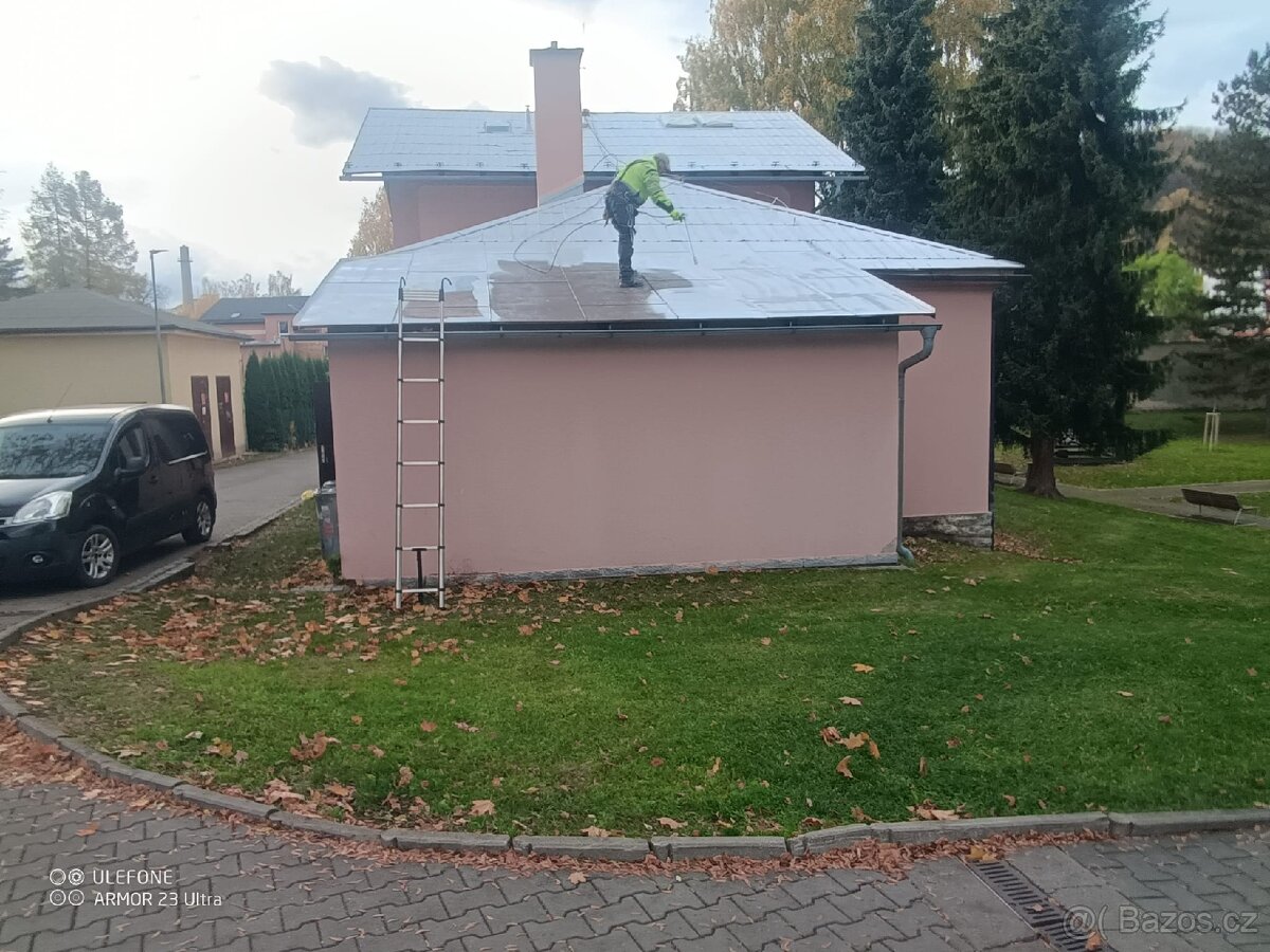 PROFESIONÁLNÍ ČIŠTĚNÍ FASÁD, STŘECH - 6