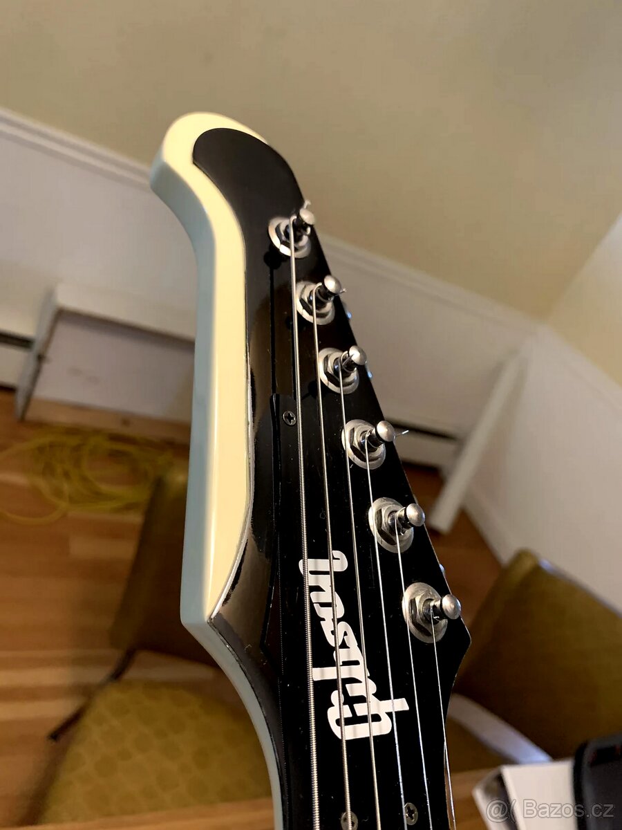 Gibson Firebird Studio 2005 - Arctic White + Gibson Koffer - - 6