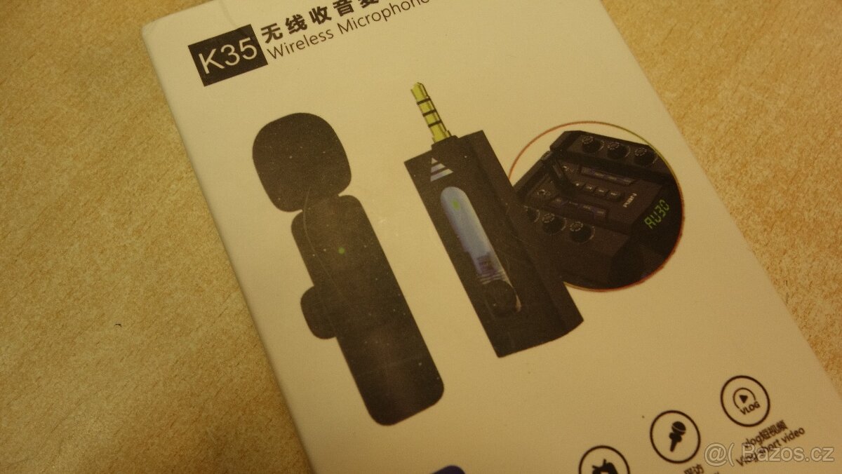 2x bezdrát. mikrofon + přijímač K35 - 6