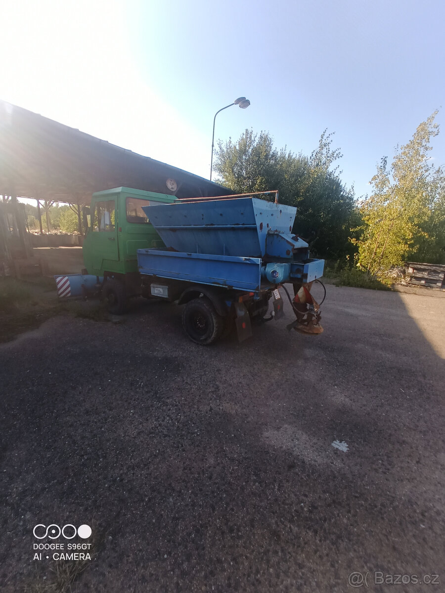 prodám ifa multicar m25 4x4 sypač sněhová radlice - 6