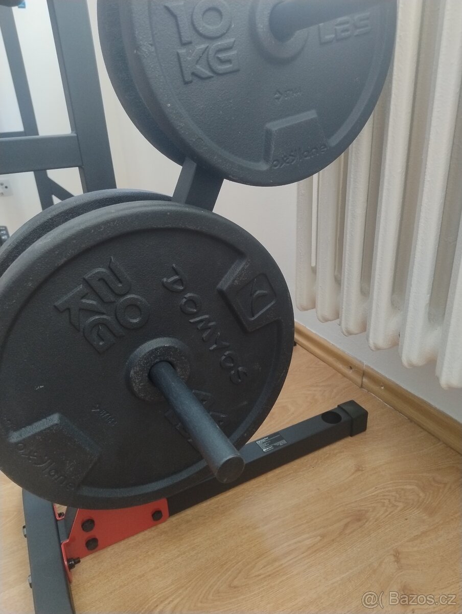 Stojan na činku, bench press - 6