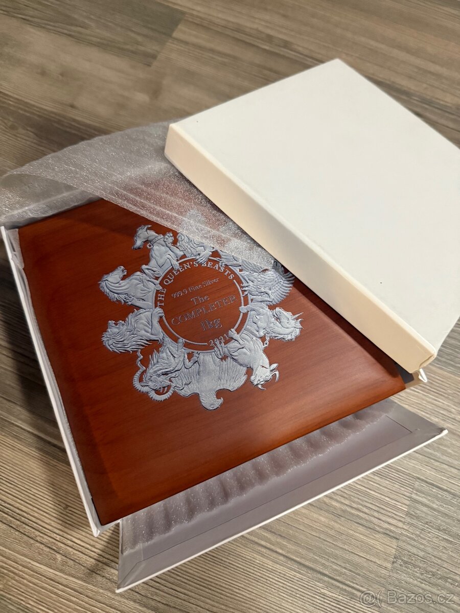 Stříbrná mince 2021 Completer 1kg v etui Royal Mint - 6