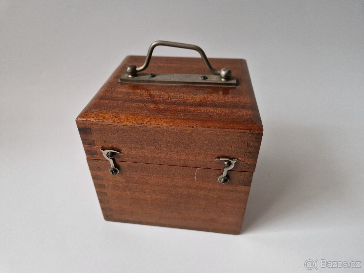 Starožitný indukční přístroj elektroléčba okolo 1900 - 6