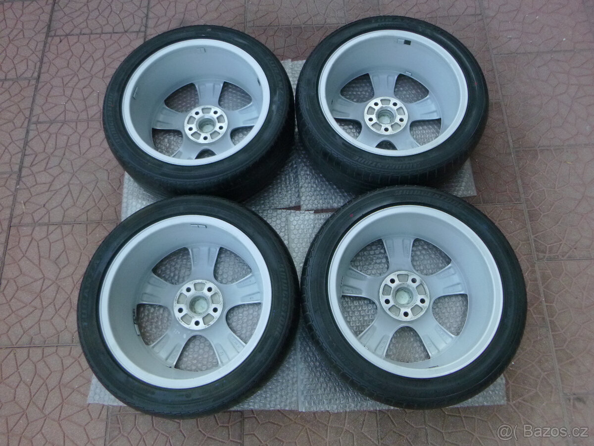 Letní sada alu disky kola - originál Škoda 5x112 7Jx17 ET54 - 6