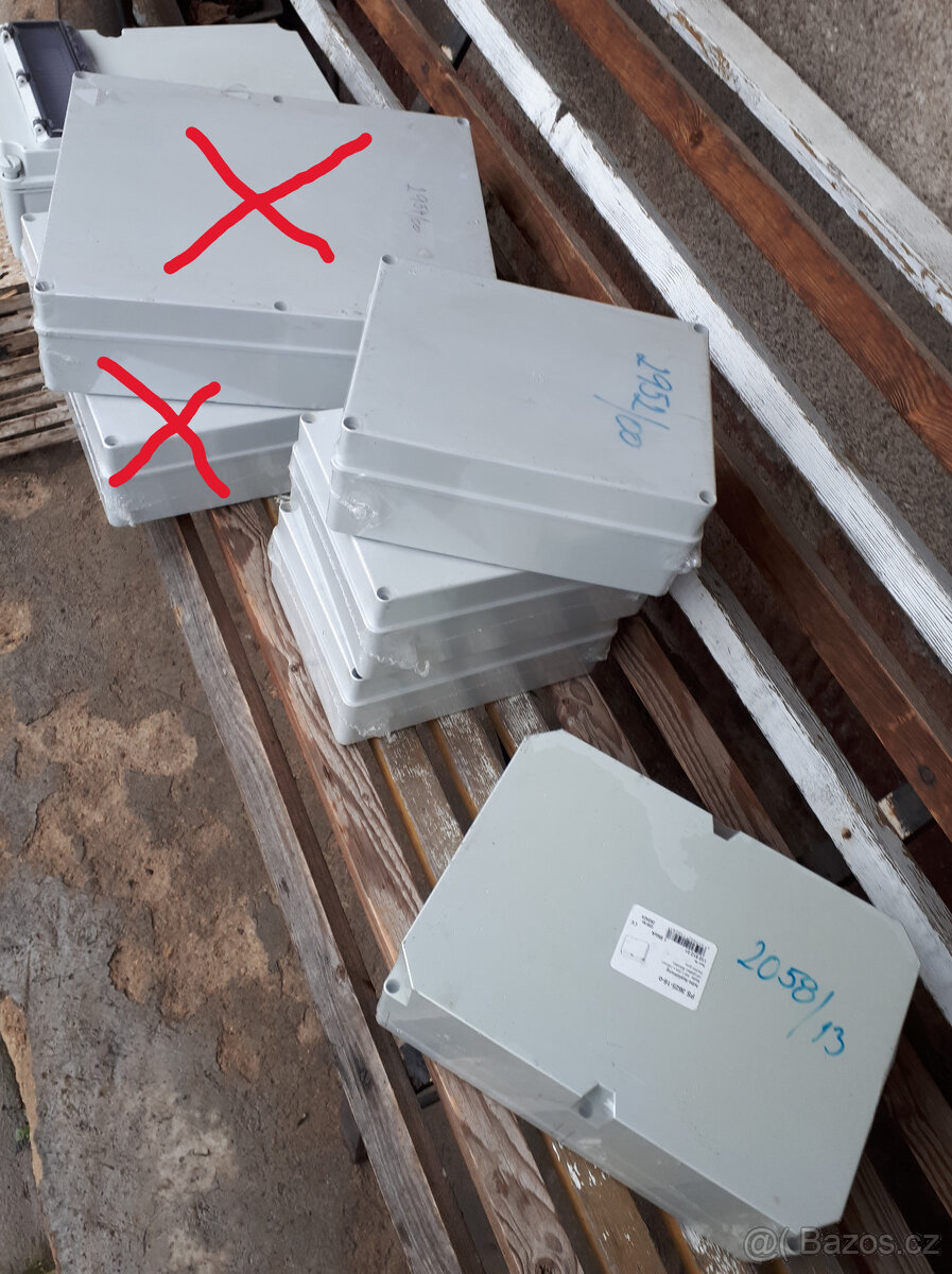 Velké elektroskříně / elektrokrabice - SLEVA - 6