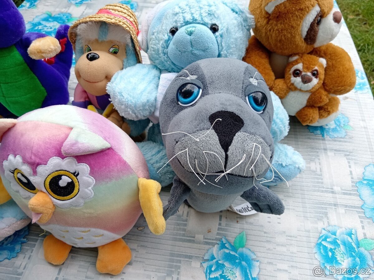sada plyšáků - 6