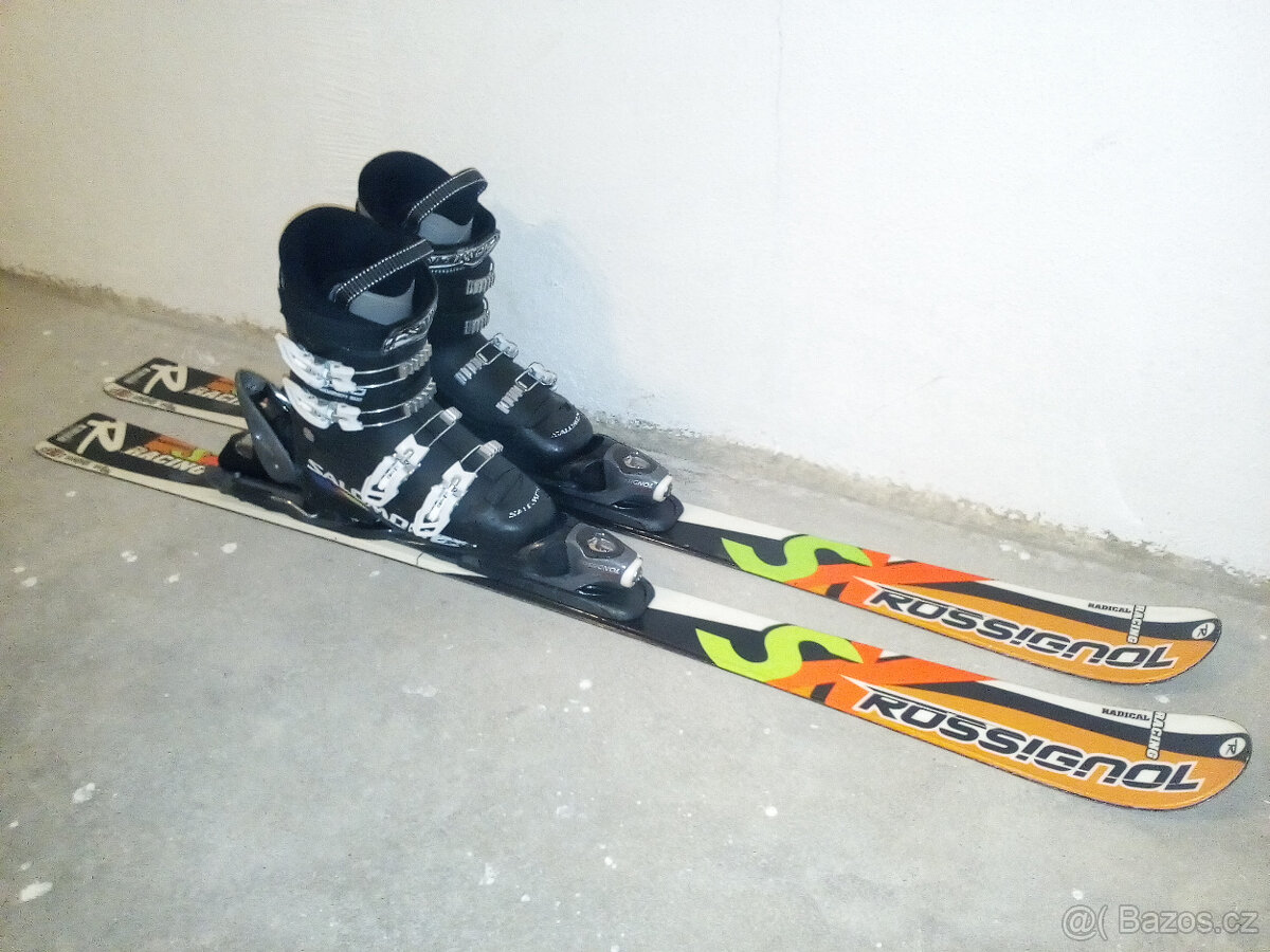 Prodáme dětské carvingové lyže a lyžáky. - 6