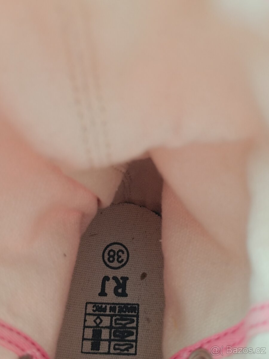 Kotníkové tenisky plátěné 38 - 6