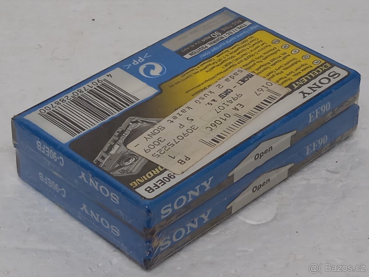 2x Sony EF90 C-90EFB Retro Audiokazeta - 6