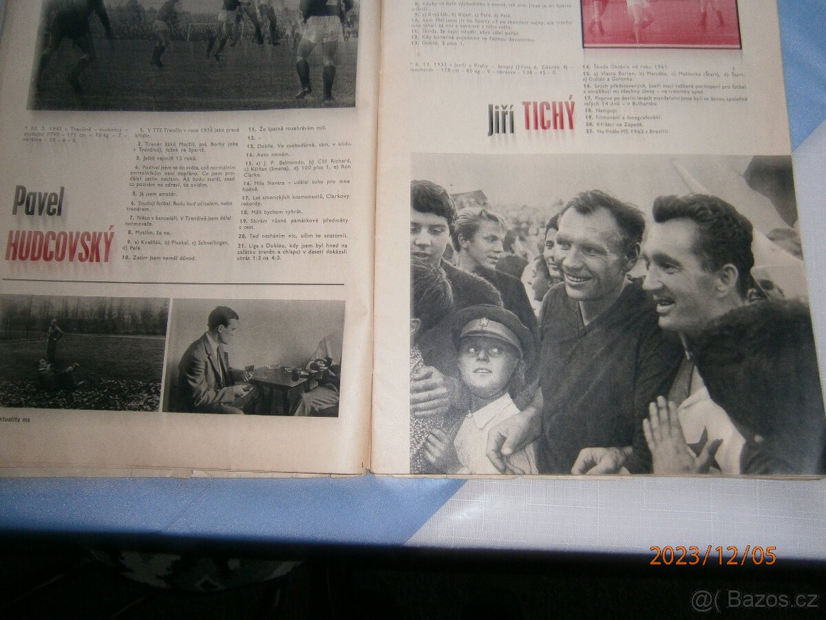 časopis SPARTA JE,KDYŽ JE SLAVIA,rok 1966,66 stran - 6