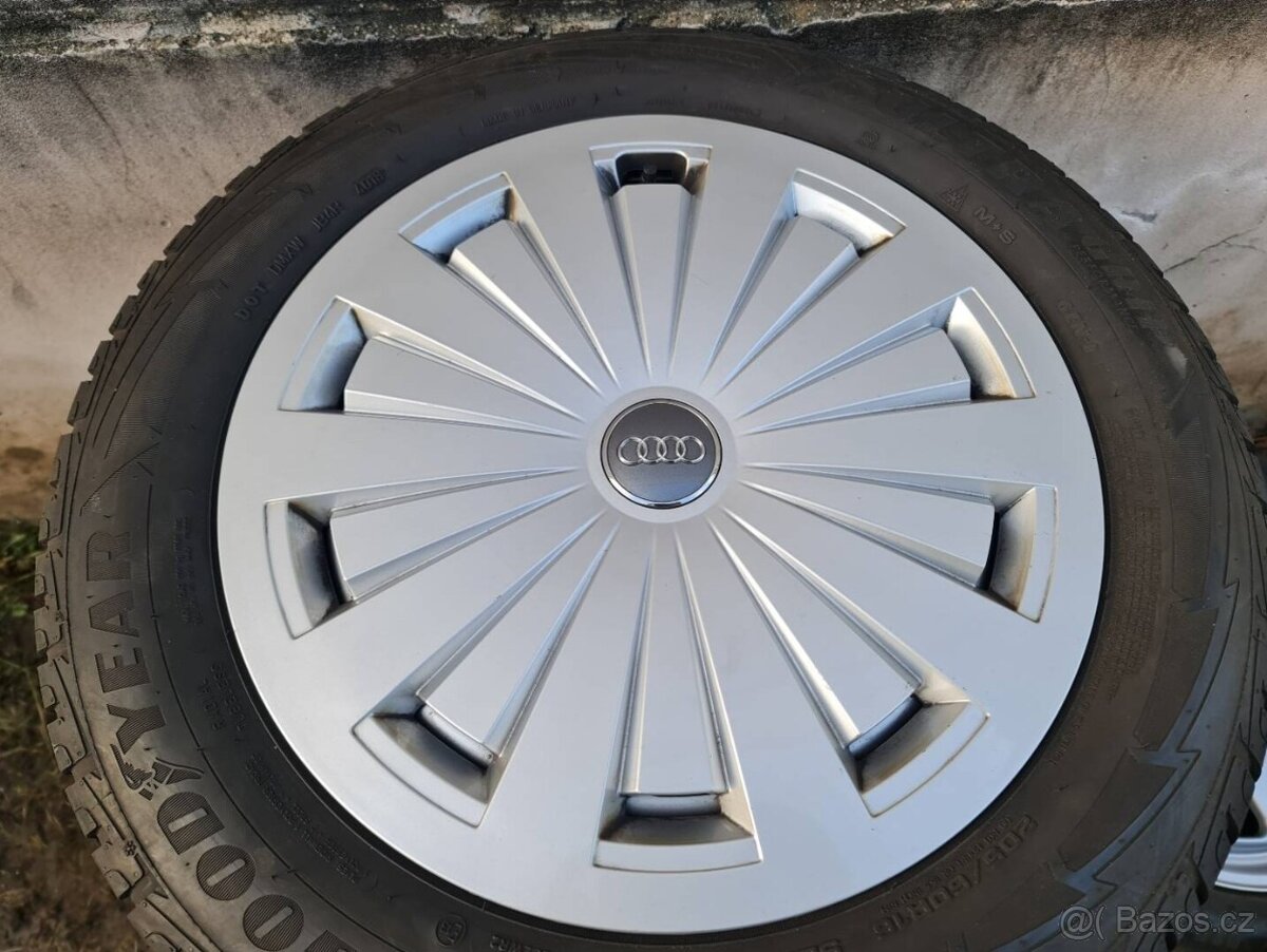 sada alu kol Audi 16" – originál disky + - 6