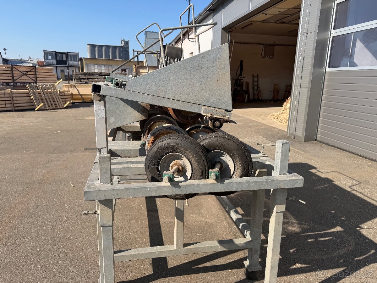 Fréza na kulatinu - dřevěné palisády - 6