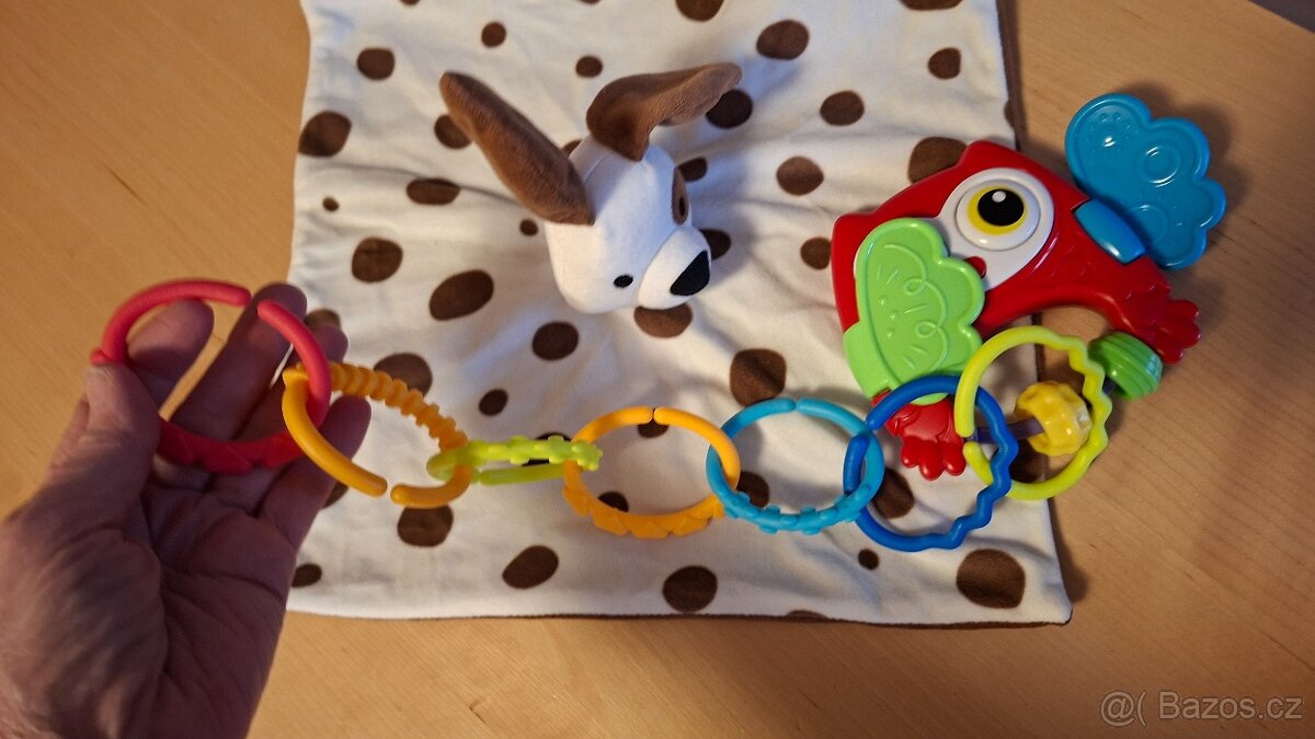 Mimi - sada A usínáček, chrastítko, řetěz - 6