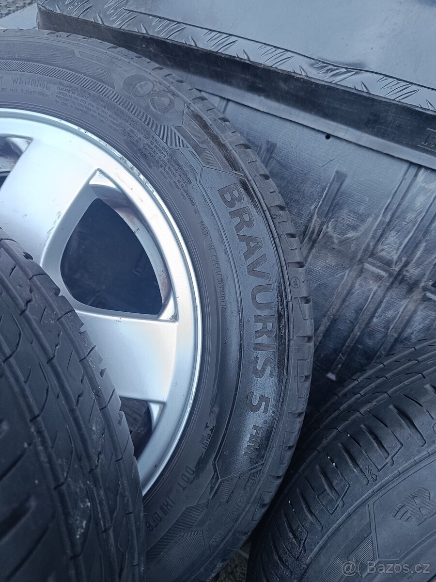Sada letních ALU kol Fabia 185/60/14 - 6