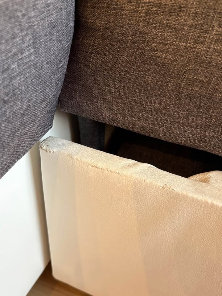 Rohová sedačka/pohovka s úložným prostorem a rozkladem na lů - 6