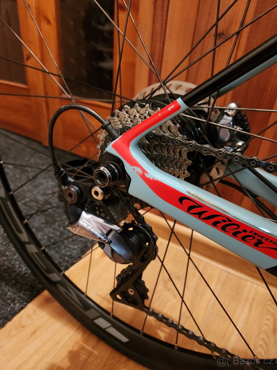 Prodám e-bike Wilier Cento1 Hybrid Ultegra 2022 modré/černé - 6