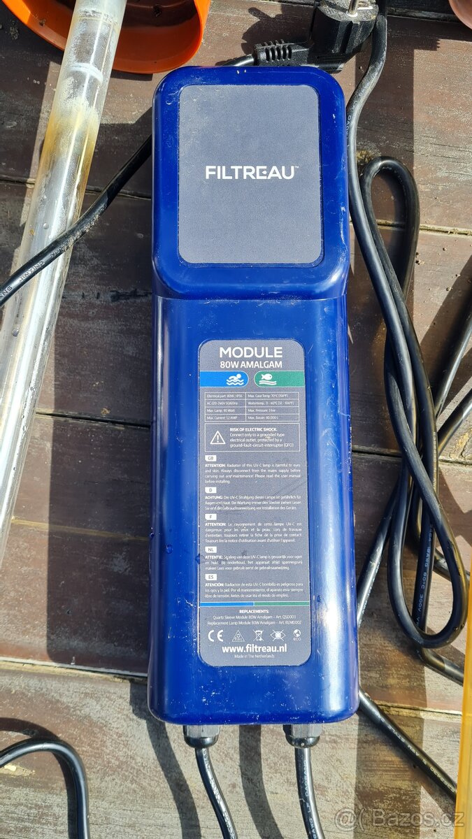 2x UV C lampa Filtreau 80w amalgam - 6