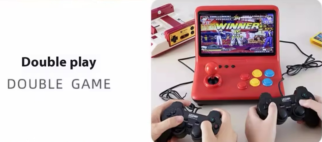 Prodám jedinečnou herní retro konzoli, HD monitor 9” - 6