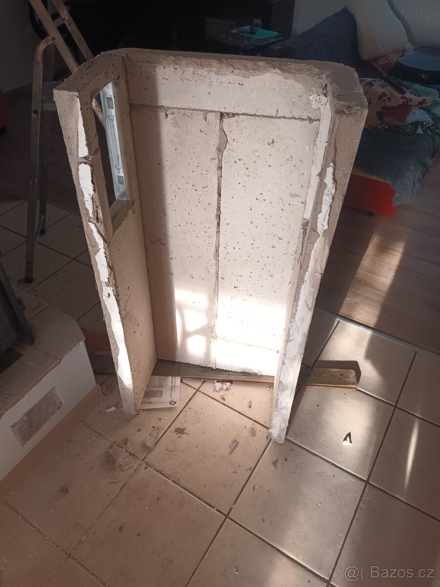 Liaporové desky na stavbu krbu - 6