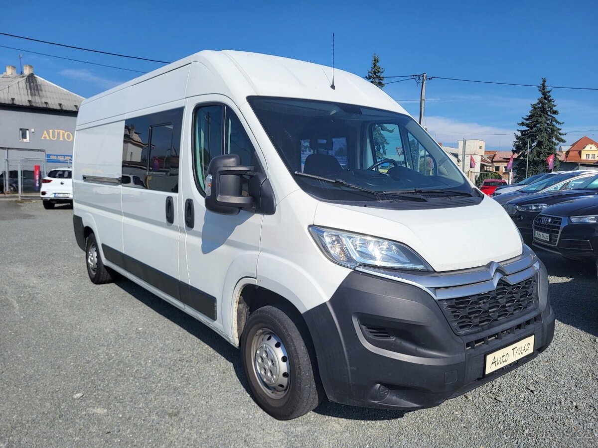 CITROËN Jumper L3H2 2.0 BlueHDi 130k 6-míst - ČR - 1.majitel - 6