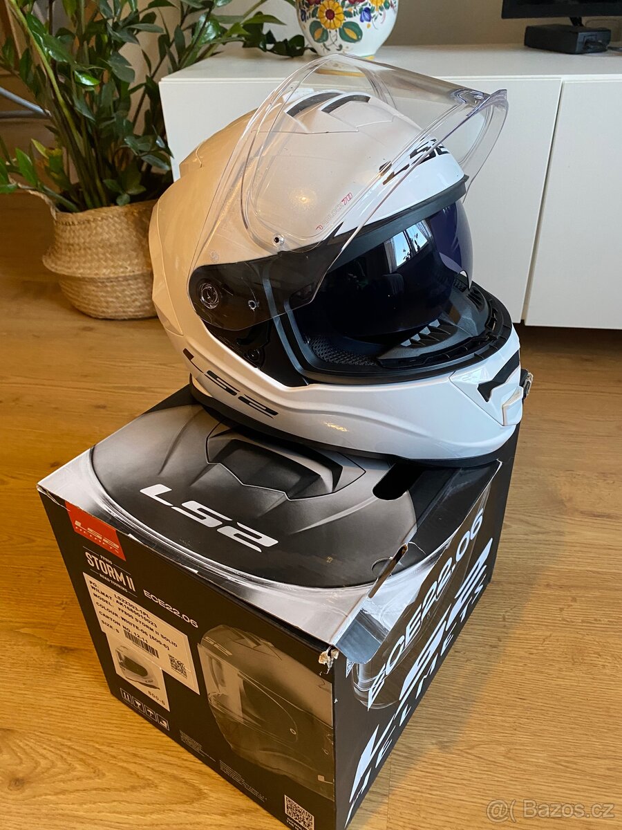 Moto přilba LS2 ff800 solid storm - 6