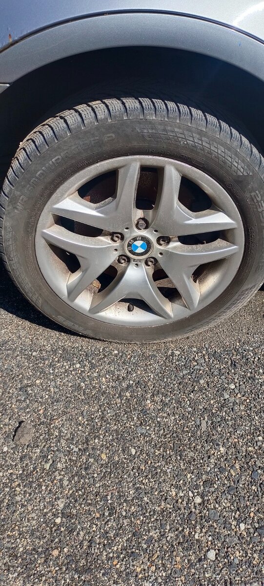 Originální ZIMNÍ kola BMW X3 e83 F25 255/45 R18 NOKIAN - 6