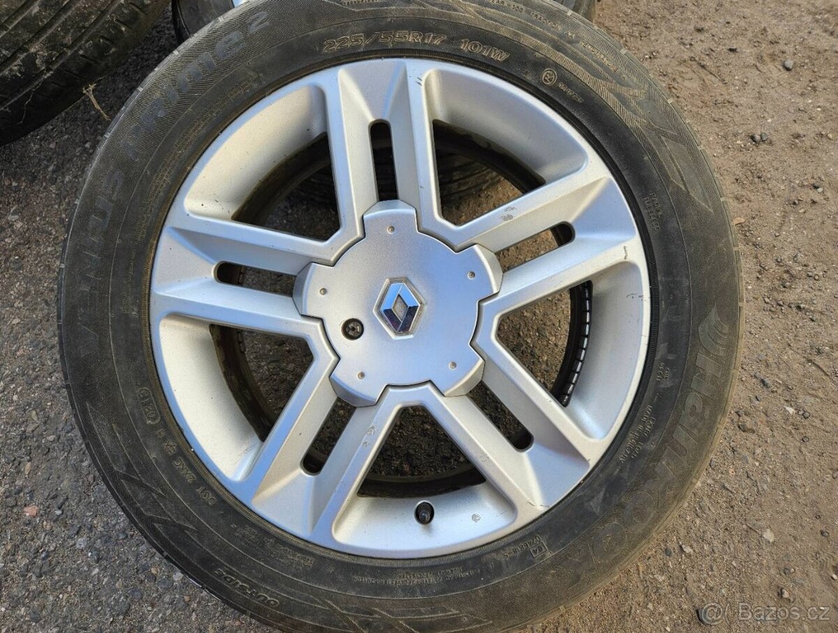 Alu kola originál Renault 17" – 5x108 - 6