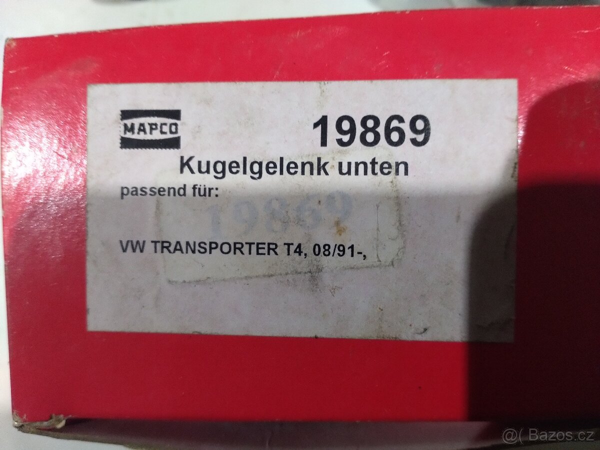 Čepy na VW Transporter, Caravelle - 6