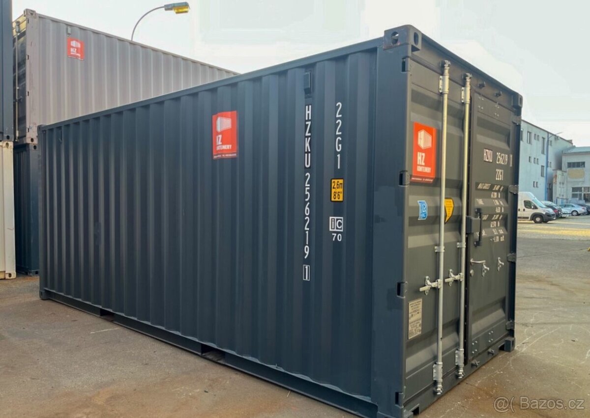 Lodní kontejner 20 - předělaný na sklad - 6