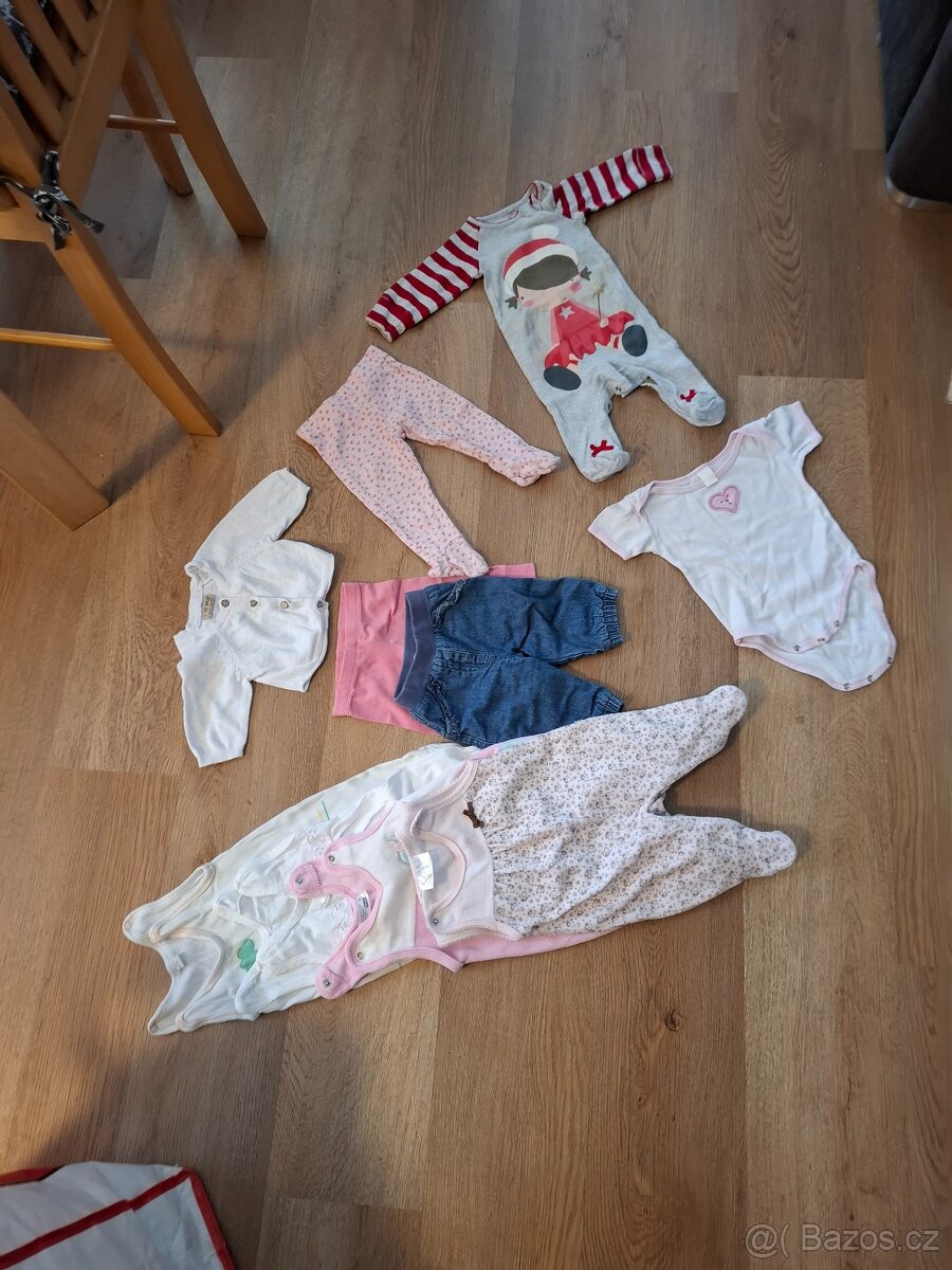 Oblečení na holčičku 56 - 68 - 6