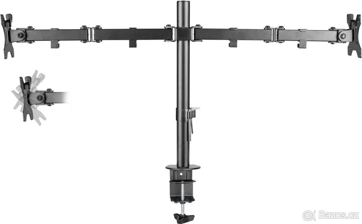 Držák na dva monitory až 32" - 6