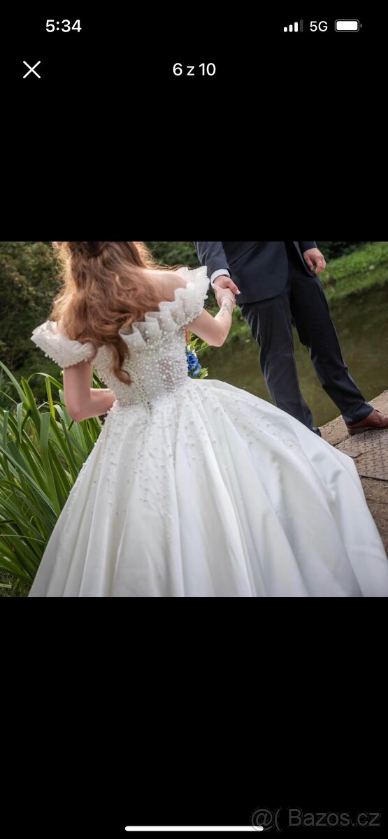 Krásné svatební šaty - 6