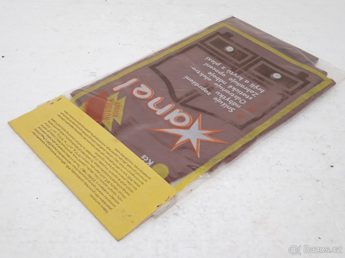 Retro antistatická útěrka Anel - ČSSR - 6