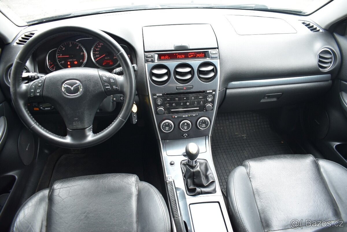 Mazda 6 2,0 MZR-CD PLNÁ VÝBAVA,SUPER STAV - 6