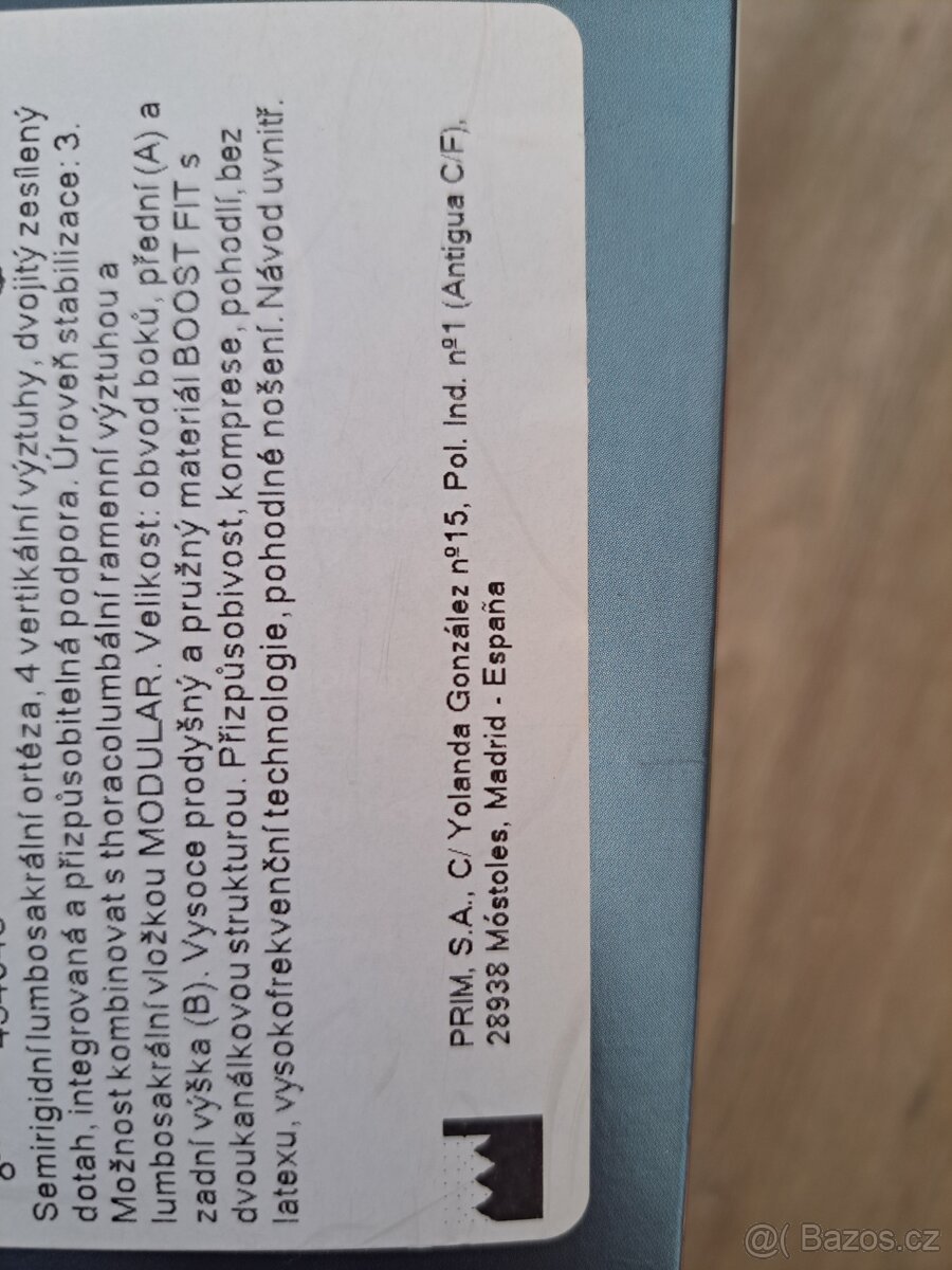 Bederní pás velikost L - 6