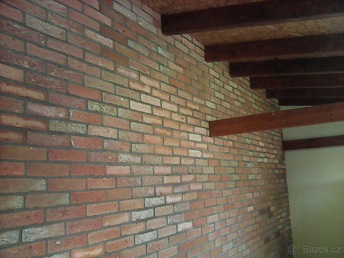 CIHLOVÝ OBKLAD Z PRAVÝCH CIHEL (střed cihly) - 6