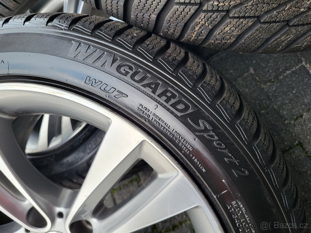 Zimní originální alu kola BMW R18, zimní pneu 225/45/R18 - 6