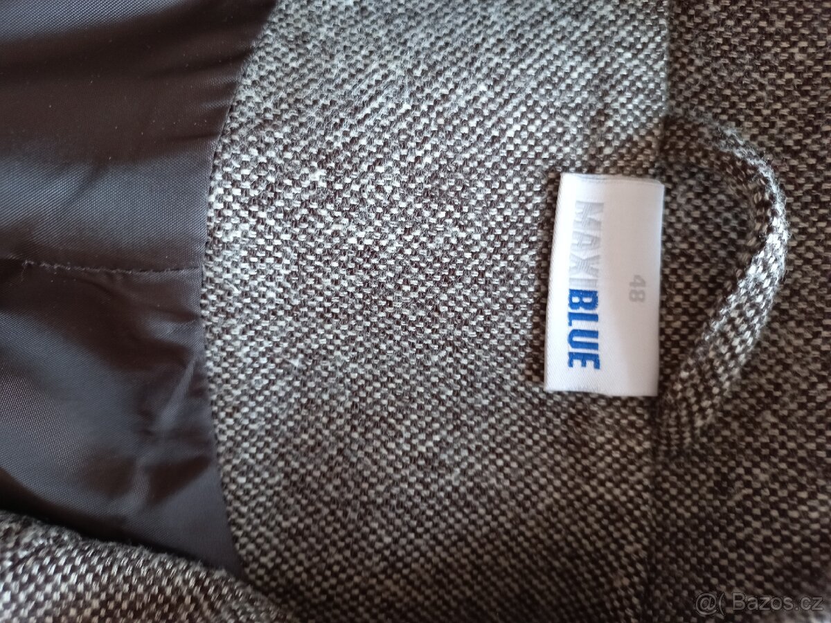 Sako dámské,tvíd, vel.48 - 6