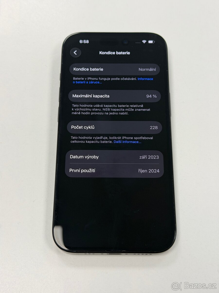 iPhone 15 128GB ✅ 94% BATEIRE - 6